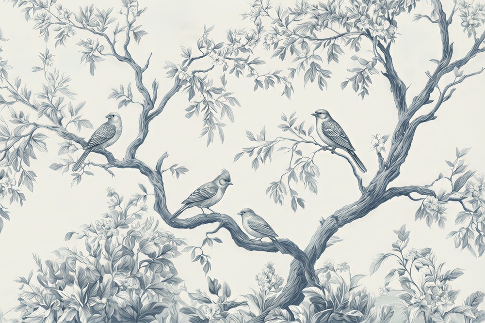 Bild vun Birds on Branches II