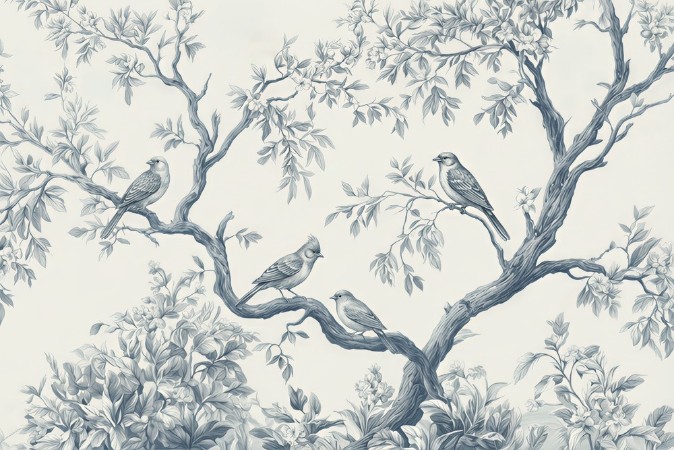 Image de Birds on Branches II