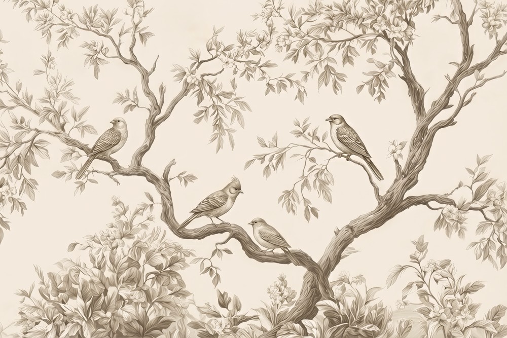 Bild vun Birds on Branches III