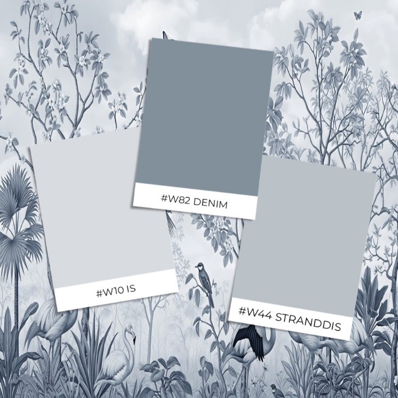 Picture of Väriyhdistelmä Flamingo Garden II - 09022-01