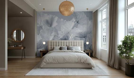 Kép Soft White Flowers I