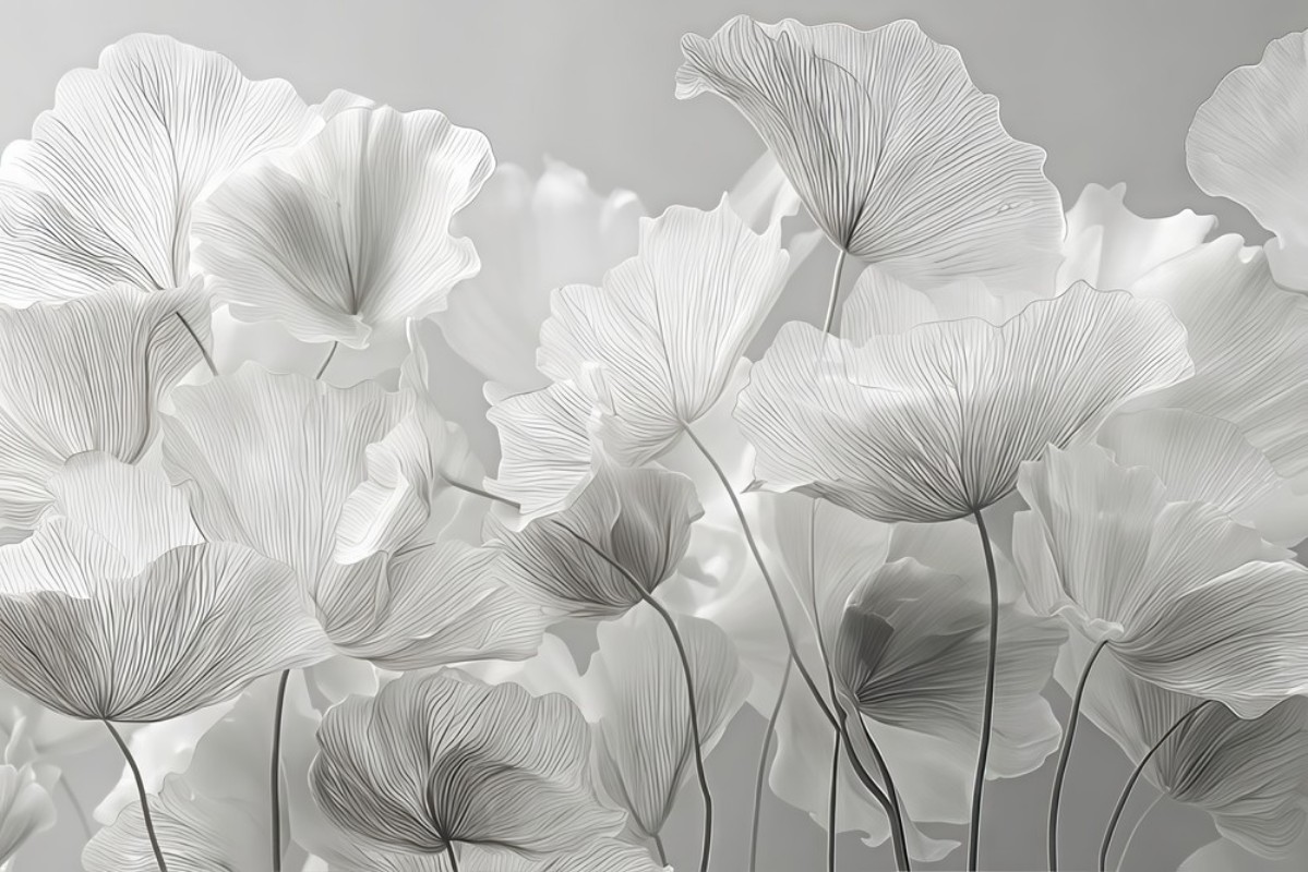 Picture of Soft White Flowers III