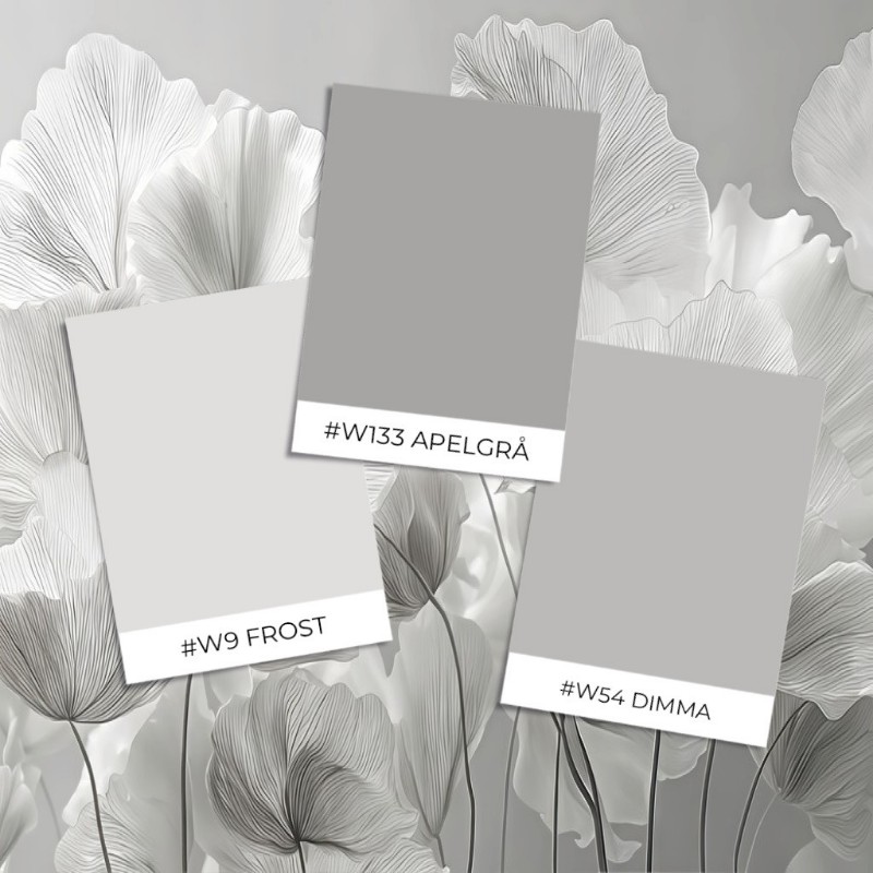 Picture of Väriyhdistelmä Soft White Flowers III - 09026-01