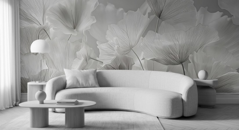 Afbeeldingen van Kleurcombinatie Soft White Flowers III - 09026-01