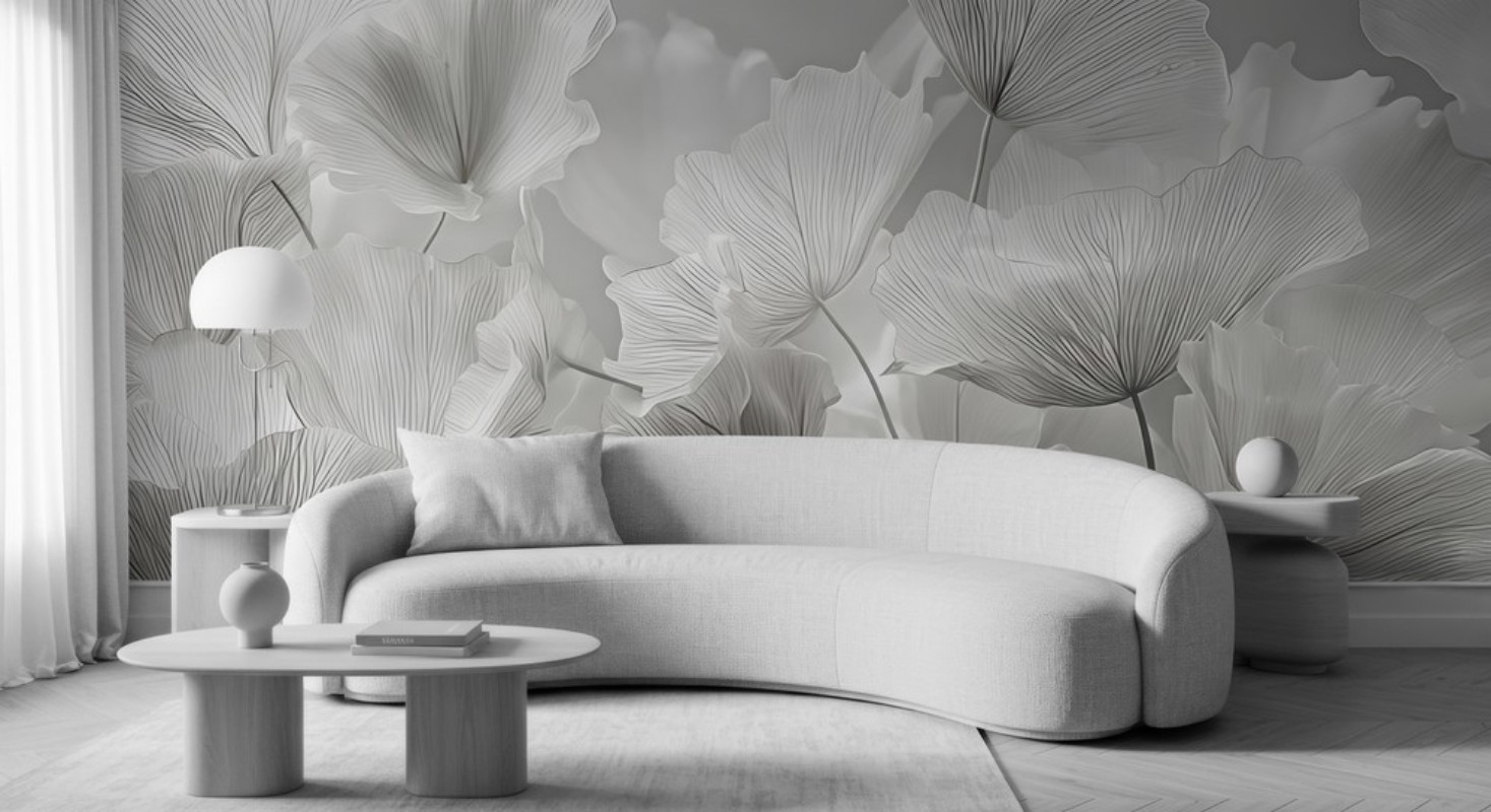 Picture of Väriyhdistelmä Soft White Flowers III - 09026-01