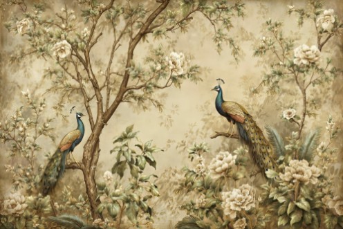 Imagen de Peacock Garden I