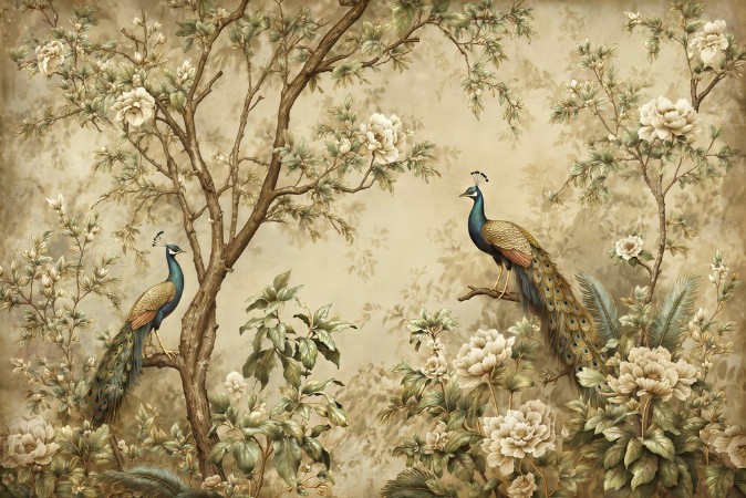 Image de Peacock Garden I