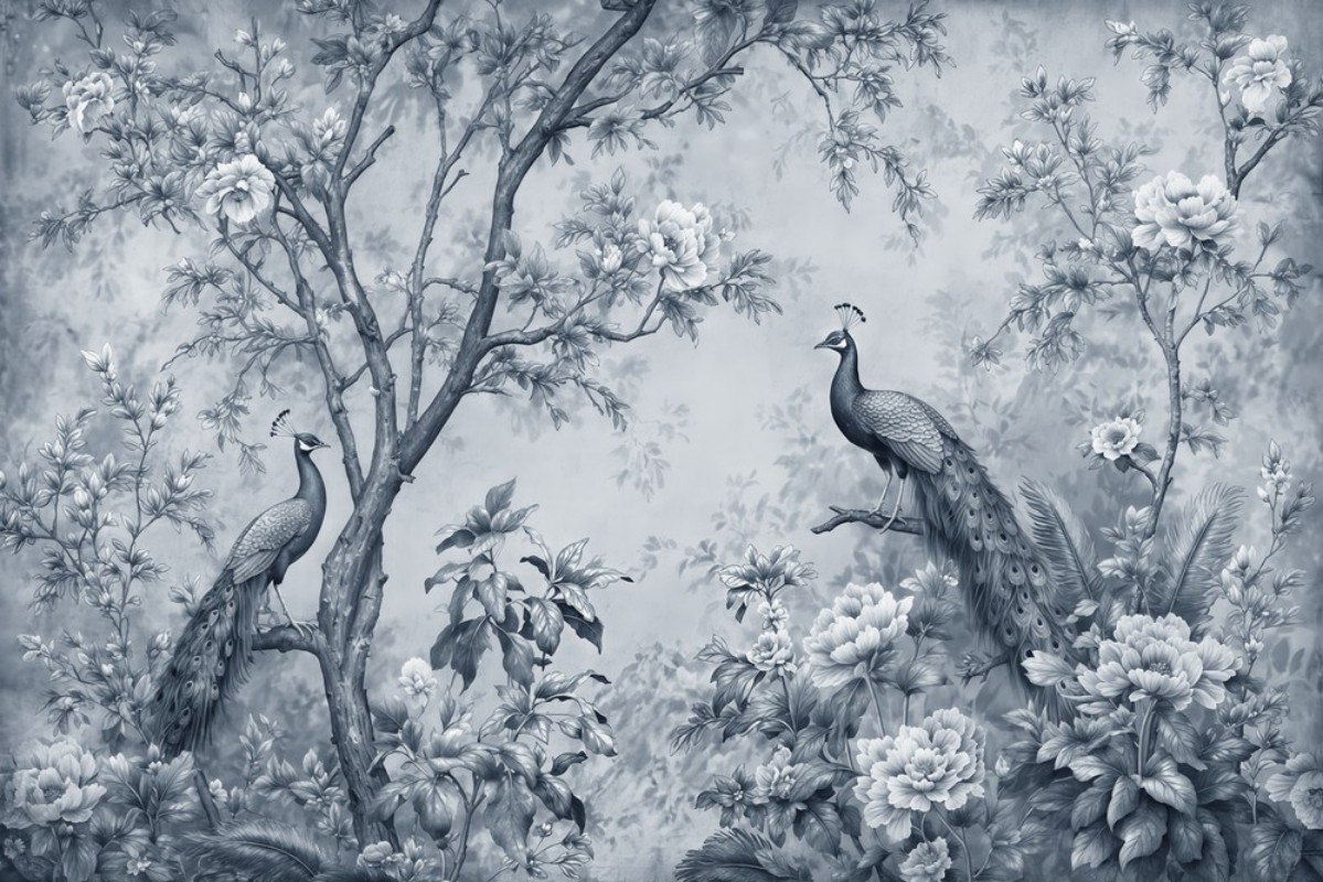 Picture of Peacock Garden III