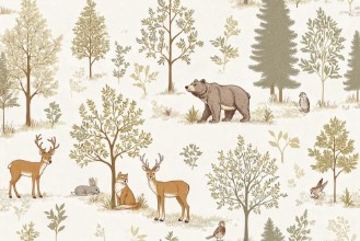 Picture of Forest Party I