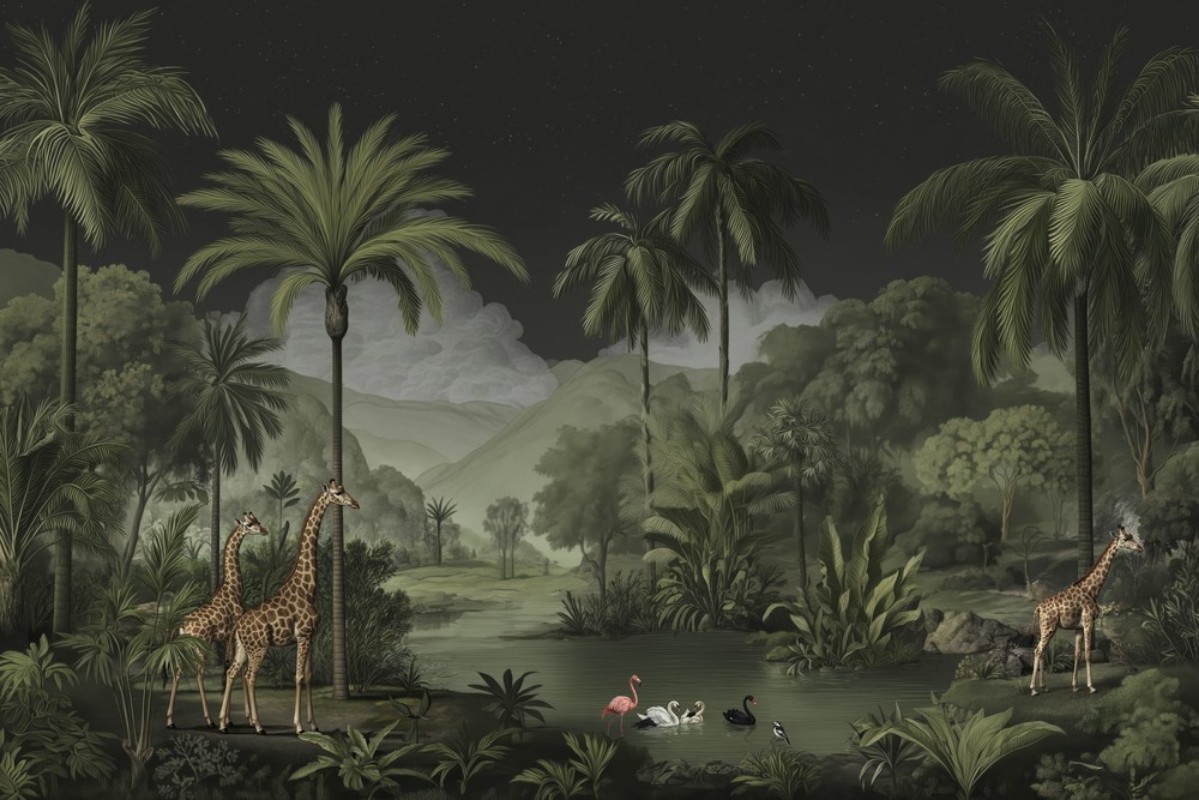 Picture of Night in the Jungle I