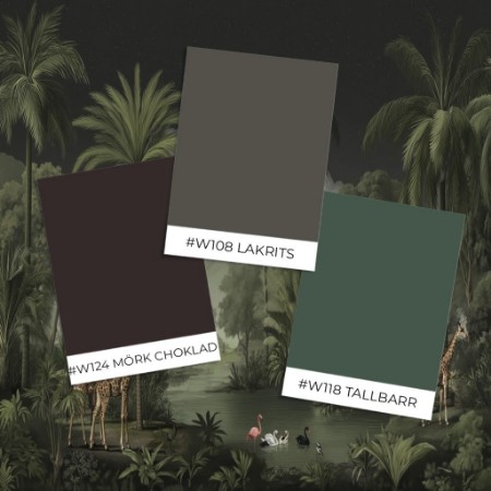 Bild von Musterstil - Night in the Jungle I