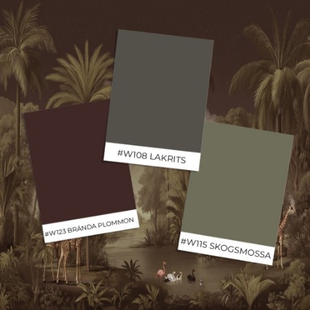 Bild von Musterstil - Night in the Jungle III