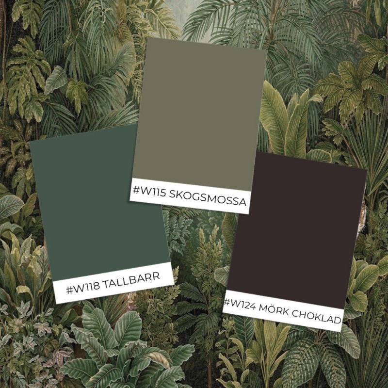 Bild på Färgsättning Hiding in the Jungle I - 09045-01