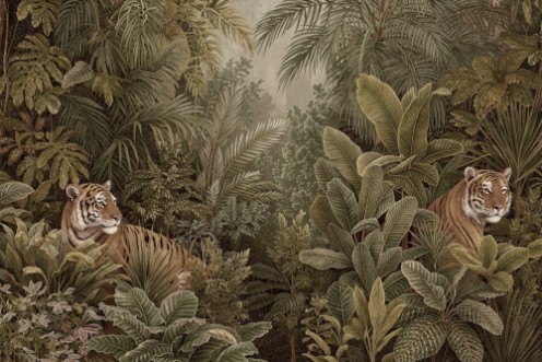 Kép Hiding in the Jungle II