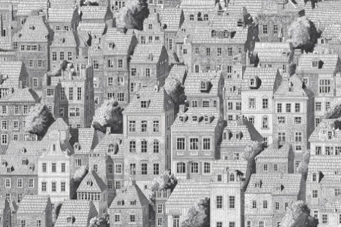 Slika Old Town Graphic II