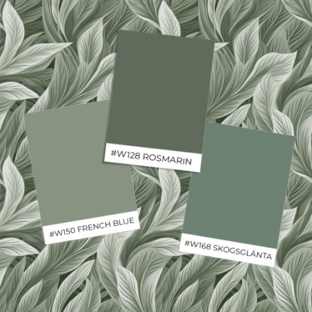 Afbeeldingen van Kleurcombinatie Lilly Dark Green - 1001202-10 - 09193-01