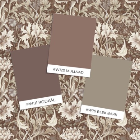 Εικόνα της Δείγμα στυλ - Salvia Brown miniature - 1022701-12