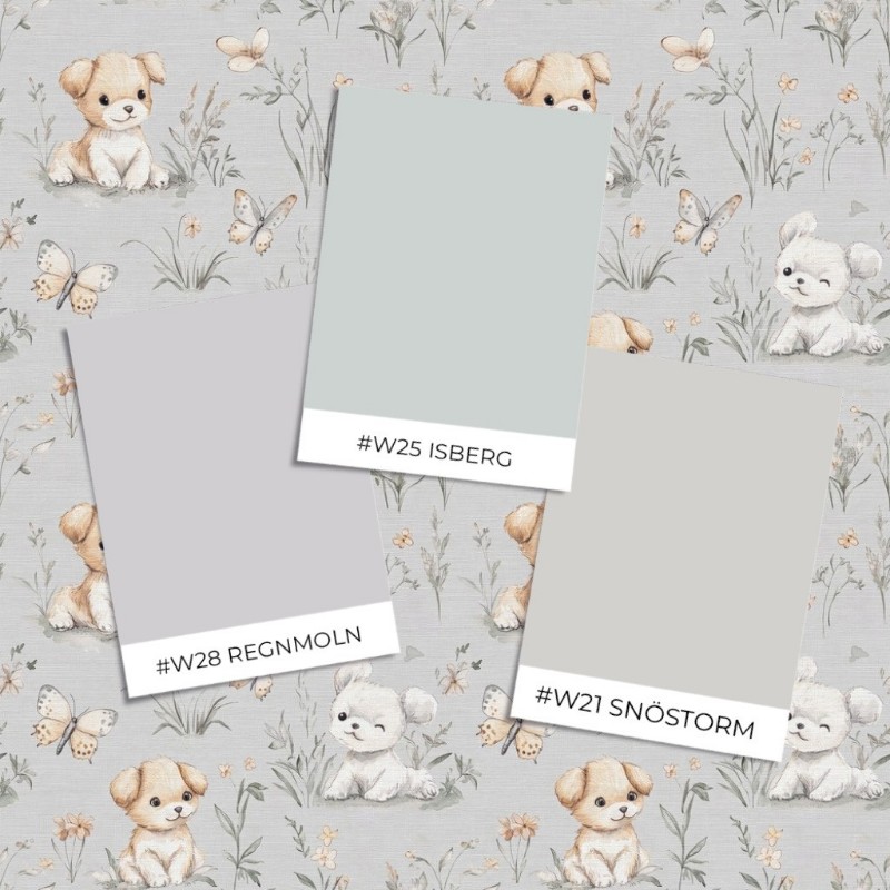 Image de Modèle d'échantillon - Sweet little puppy Grey - 1026701-03