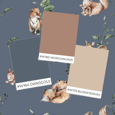 Bild på Färgsättning Wood land crew Dark Blue - 1028101-07 - 09371-01