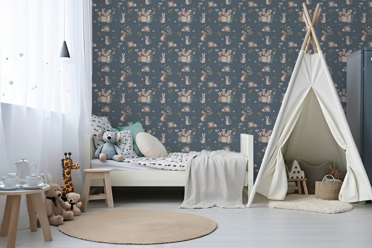 Bild på Färgsättning Bunny bath Dark Blue - 1028201-08 - 09375-01