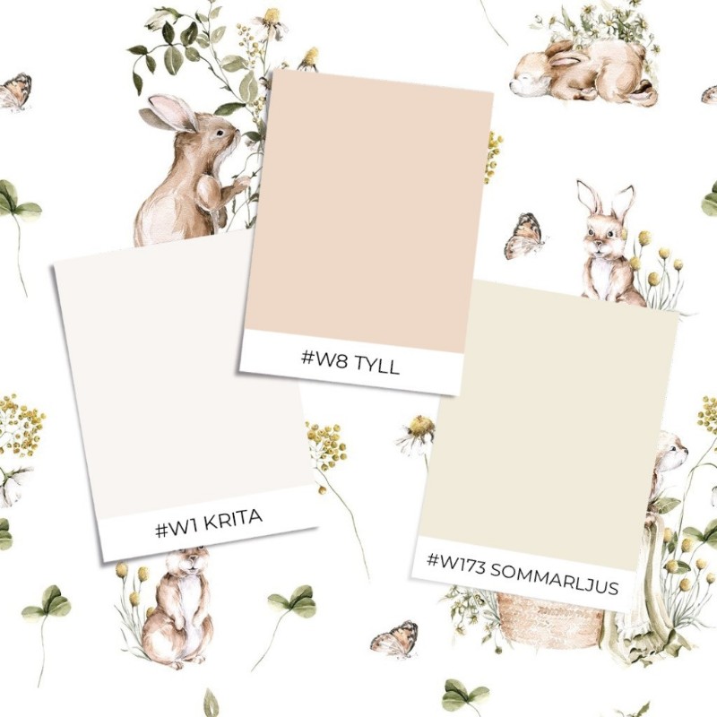 Bild på Färgsättning Bunny bath Light Grey - 1028201-09 - 09376-01