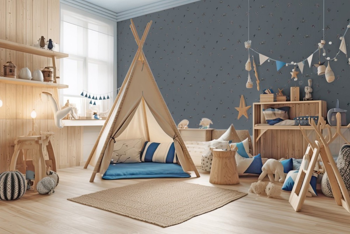 Picture of Sweet little friends Dark Blue - 1028501-08