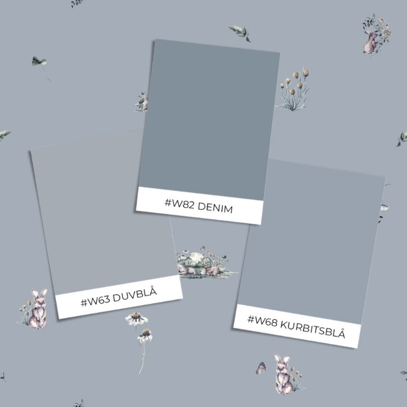 Image de Modèle d'échantillon - Sweet little friends Dark Blue - 1028501-08