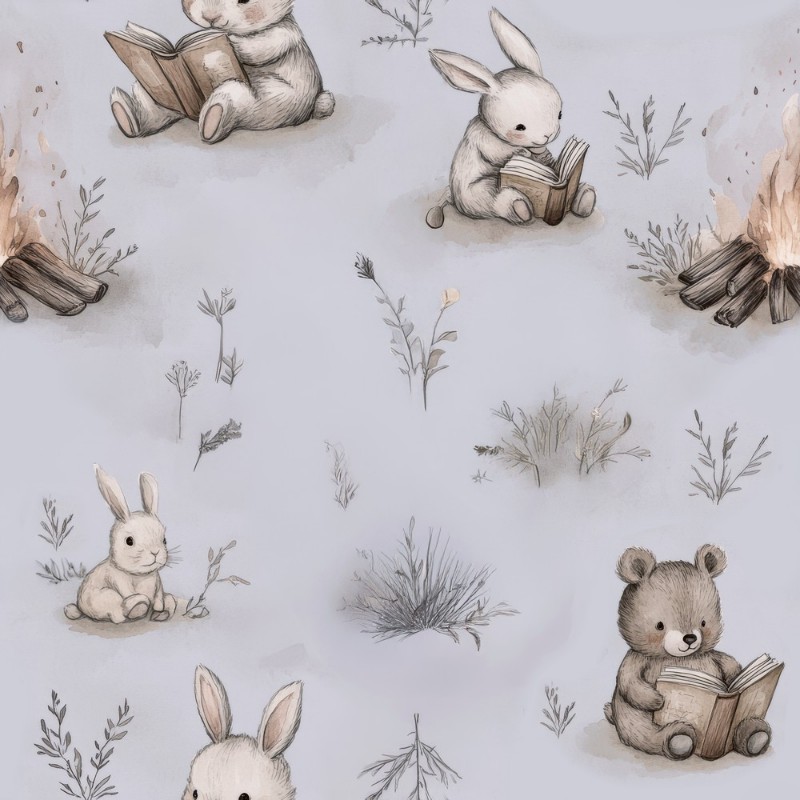 Picture of Fargesammensetning Magic fire place Grey - 1030301-06 - 09379-01