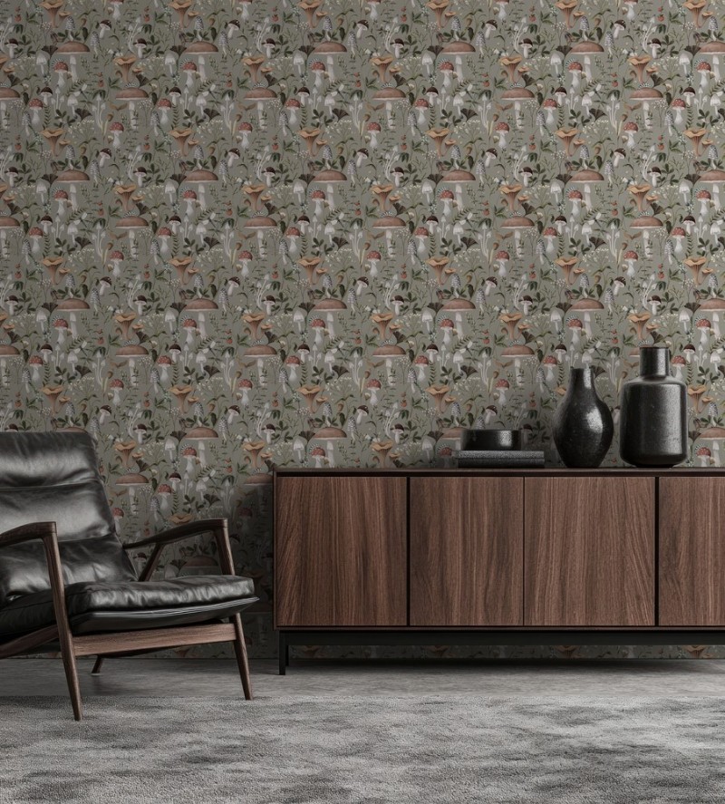 Picture of Nordic mushrooms Green - 1031201-02