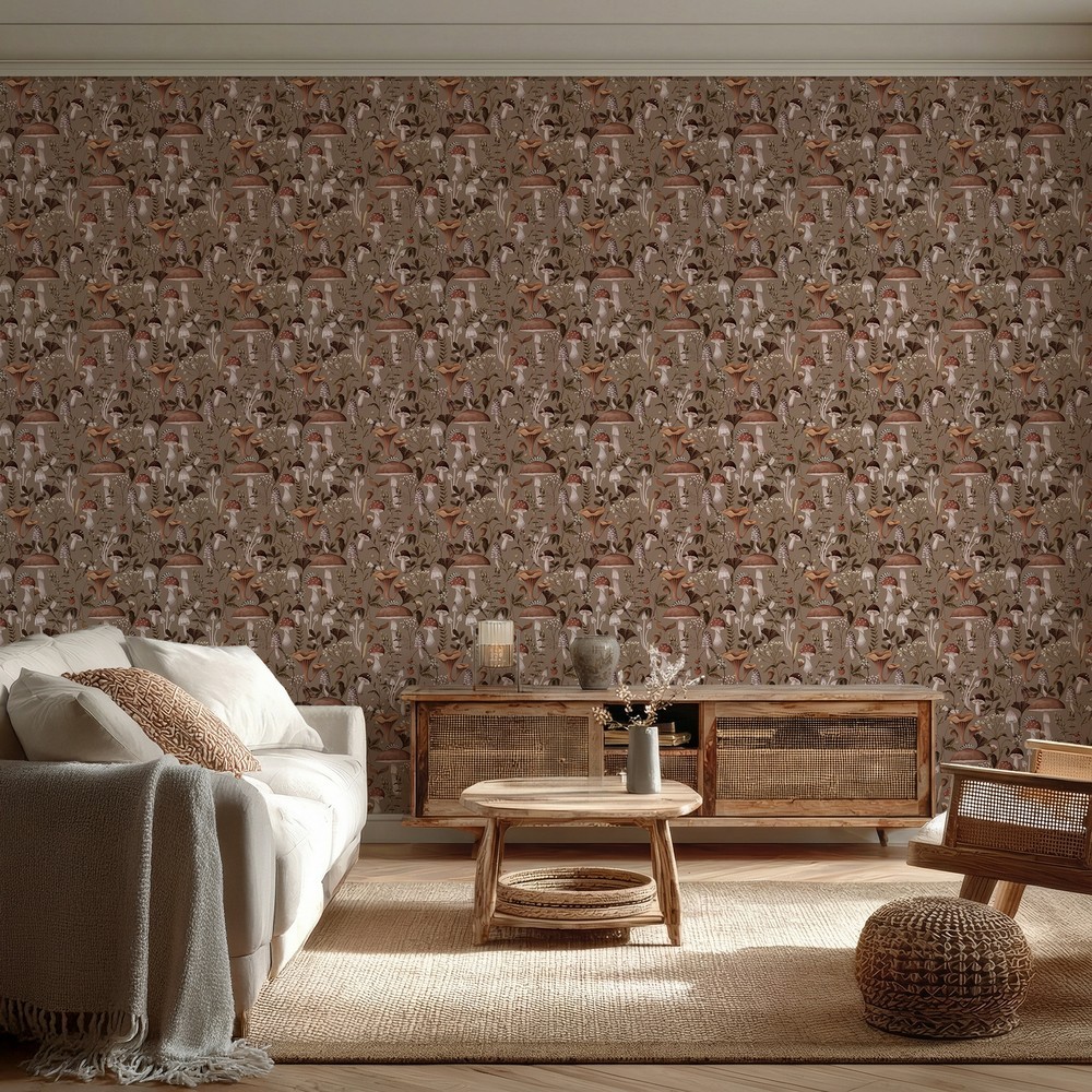 Picture of Nordic mushrooms Brown - 1031201-04