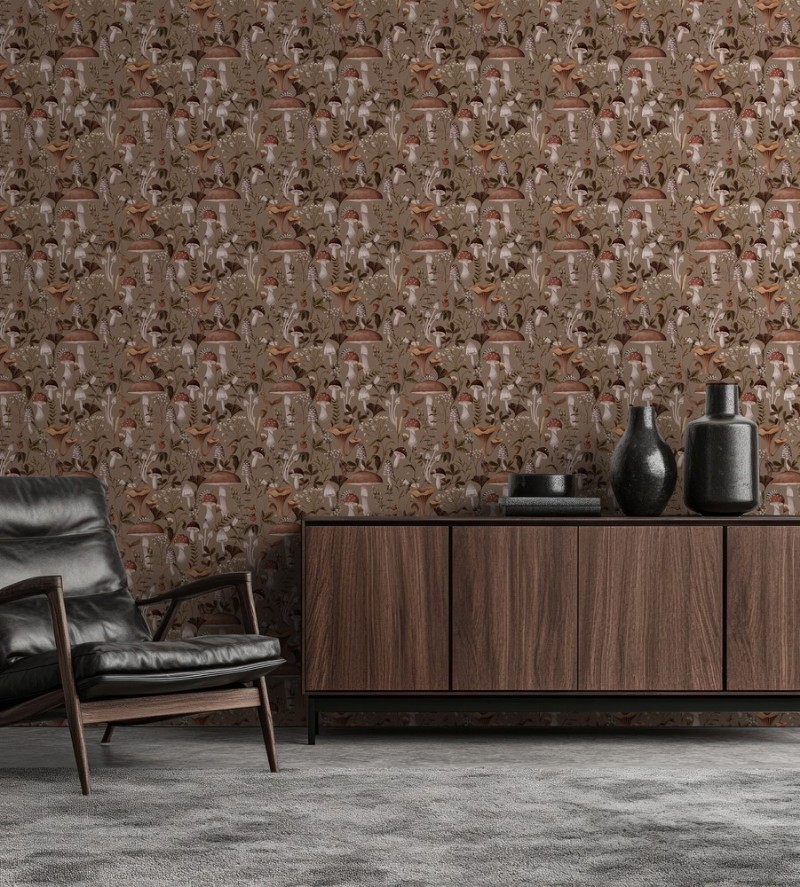 Picture of Nordic mushrooms Brown - 1031201-04