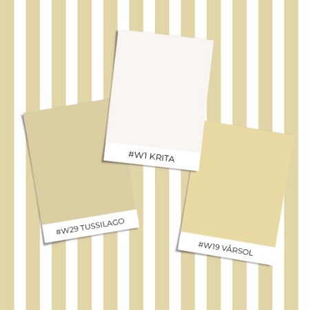 Bild von Musterstil - Striped Yellow - 1031701-07