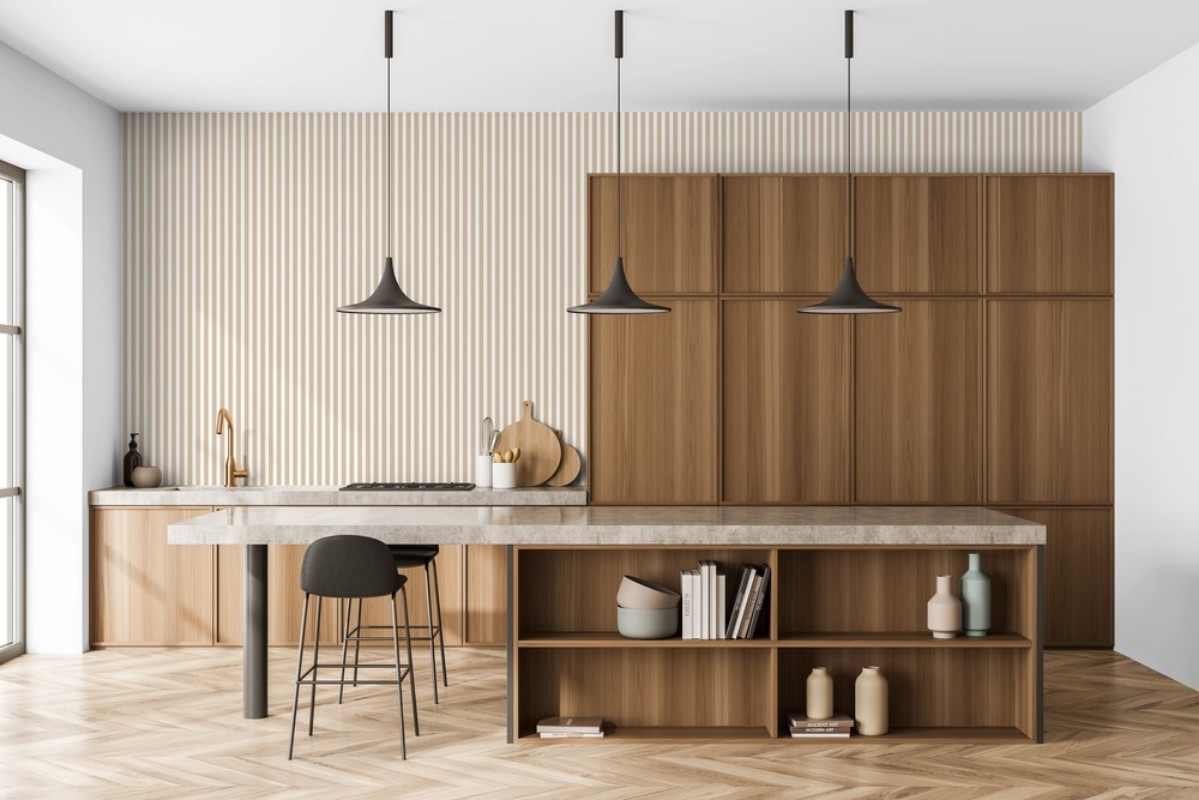 Bild von Striped Beige - 1031701-09
