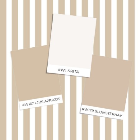 Bild på Färgsättning Striped Beige - 1031701-09 - 09385-01