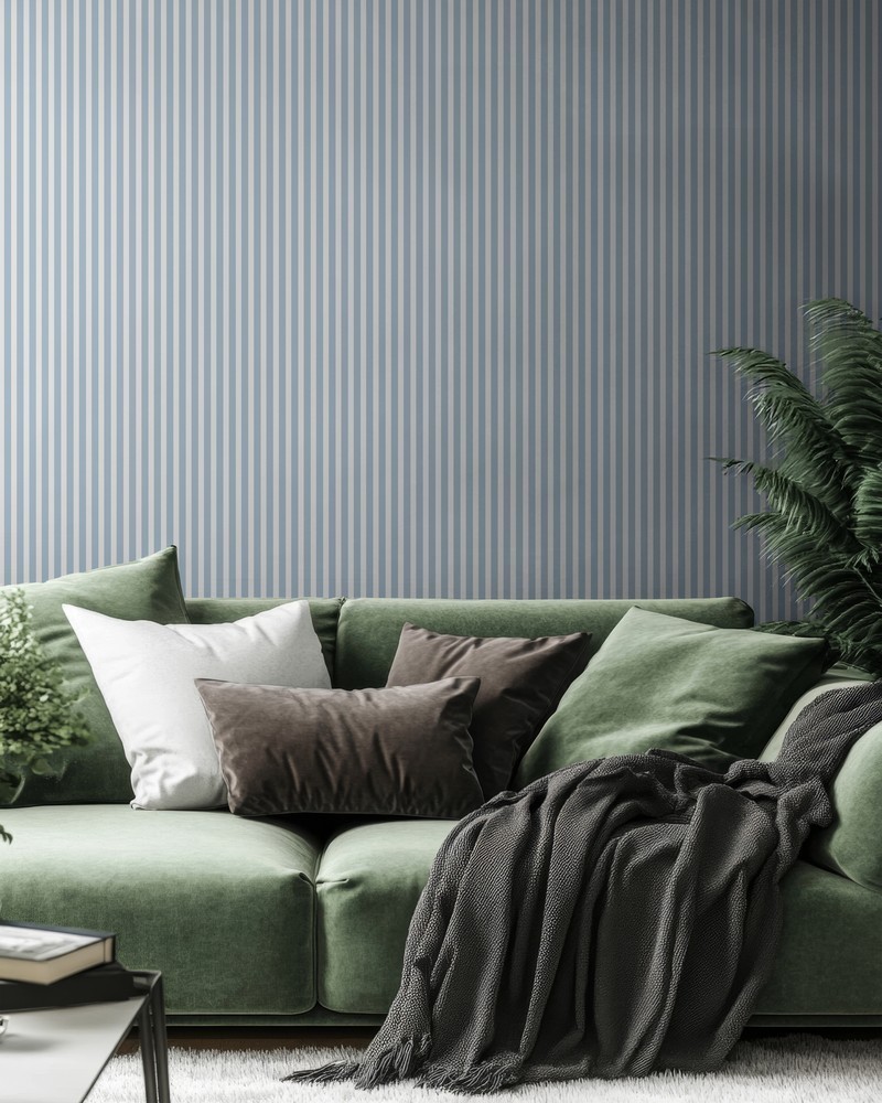 Picture of Striped Light Blue - 1031701-10