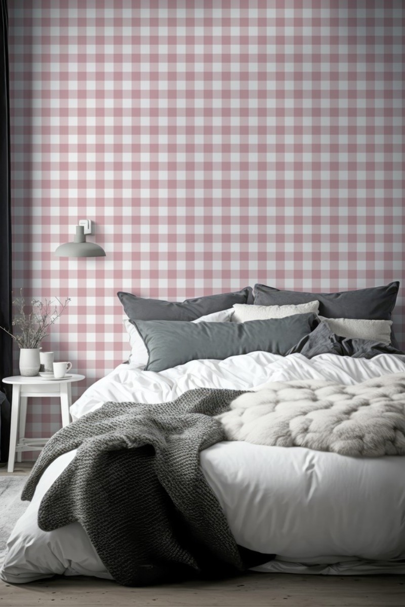 Picture of Fargesammensetning Checkered Pink - 1031901-08 - 09388-01