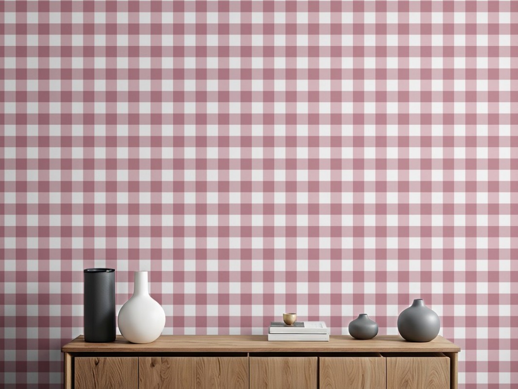 Pilt Checkered Dark Pink - 1031901-09