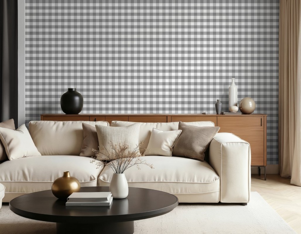 Picture of Checkered Grey - 1031901-10