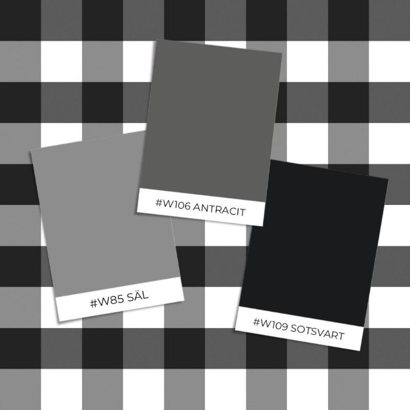 Picture of Fargesammensetning Checkered Black - 1031901-11 - 09391-01