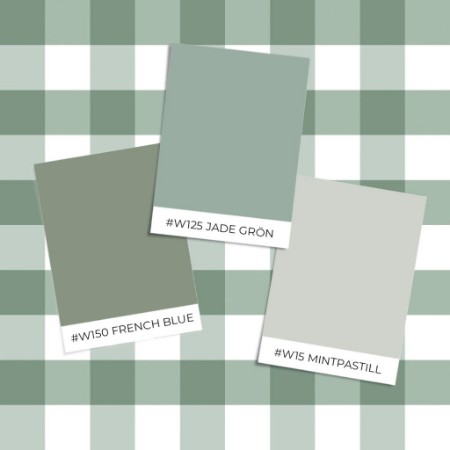 Image de Modèle d'échantillon - Checkered Solid Green - 1031901-13
