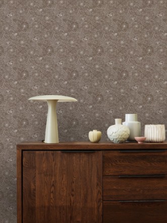 Bild på Bees and Flowers in Brown - 1032001-07