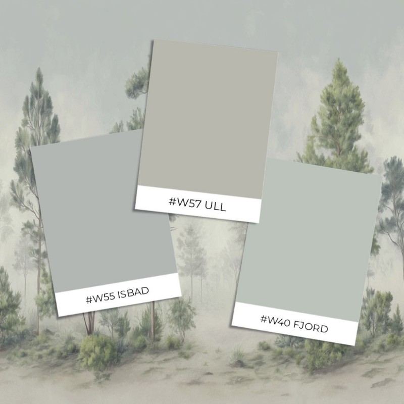 Picture of Värinäyte malli - Forest Fog I