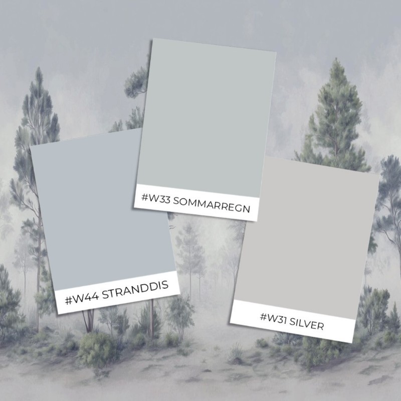 Picture of Värinäyte malli - Forest Fog II