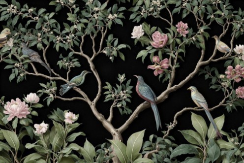 Bild på Midnight Garden I