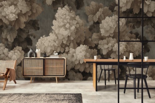 Picture of Flowering Bushes I