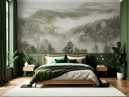 Bild på Morning Mist Mountains I