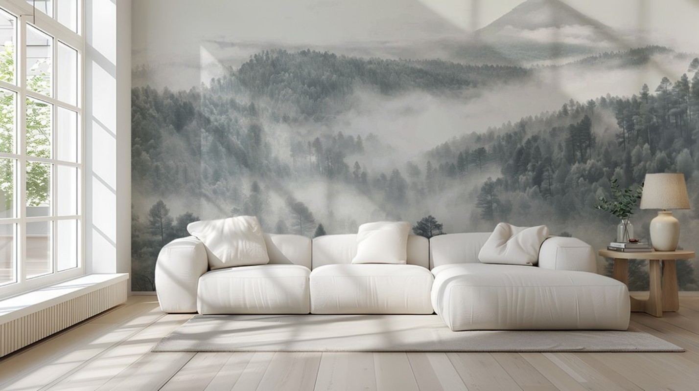 Image de Coloration Morning Mist Mountains III - 09572-01