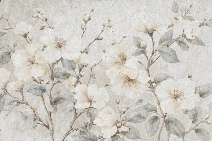 Image de Painted Blossoms I