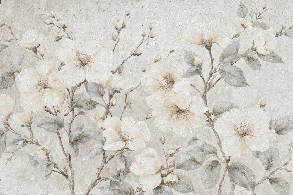 Bild på Painted Blossoms I