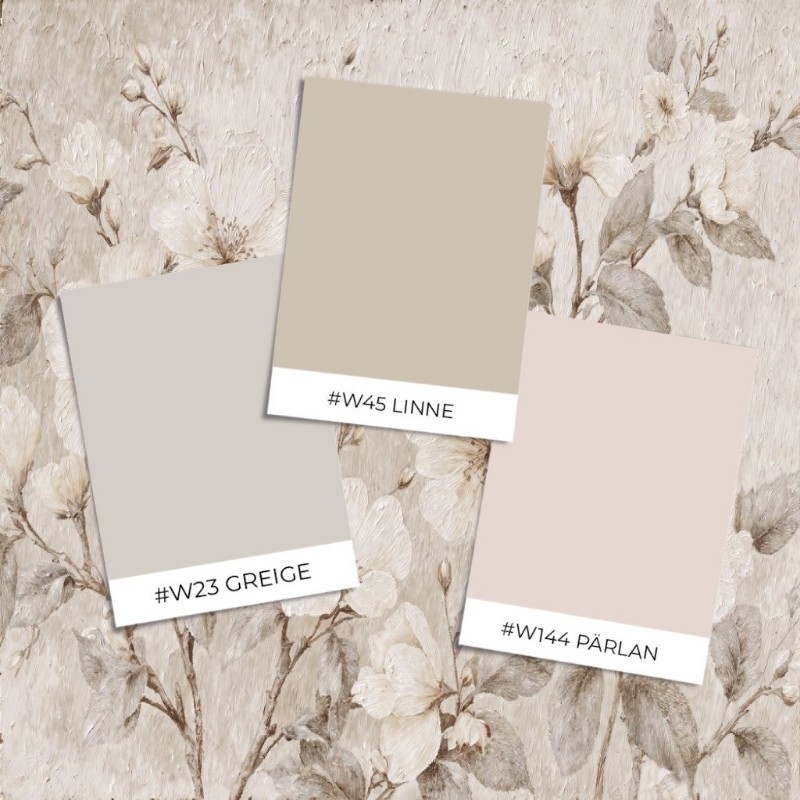 Bild von Musterstil - Painted Blossoms II